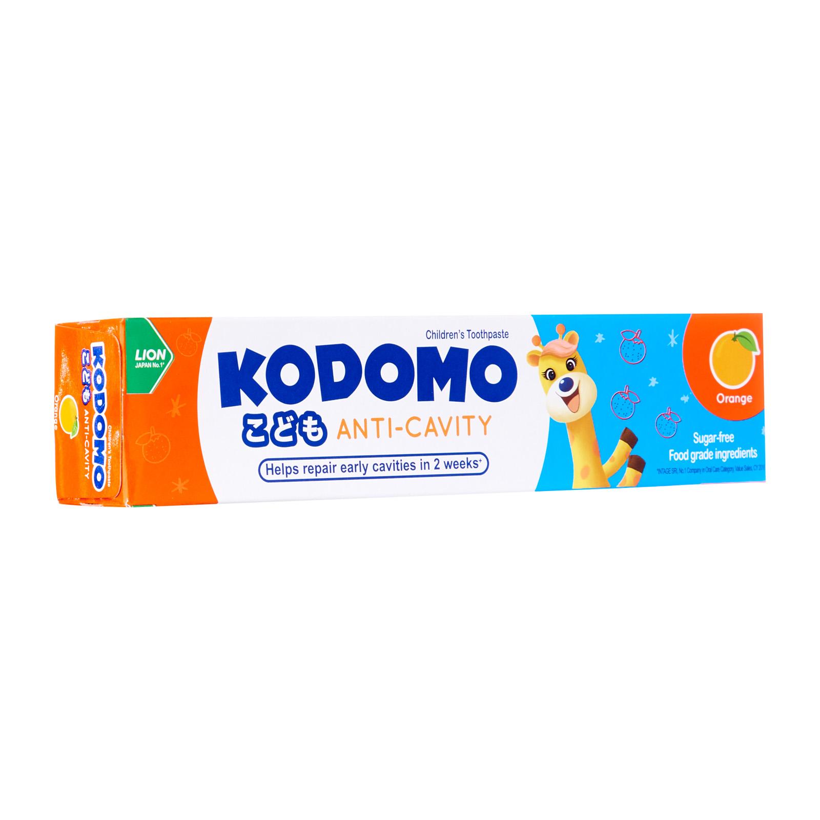 KODOMO Anti-Cavity Orange 80g – detská zubná pasta